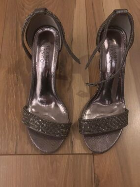 Valenti Franco Silver Heels